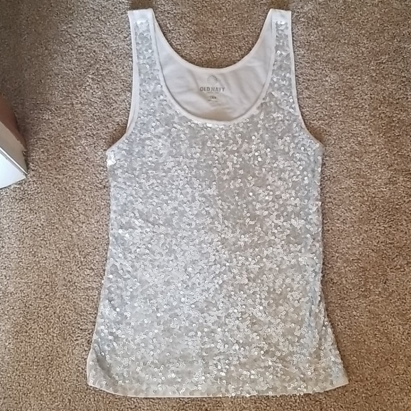 Old Navy Tops - 🔥Sequined Tank Top